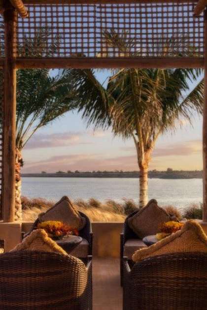 Sir bani yas island: an eco wildlife safari on the persian gulf beach hut luxury.