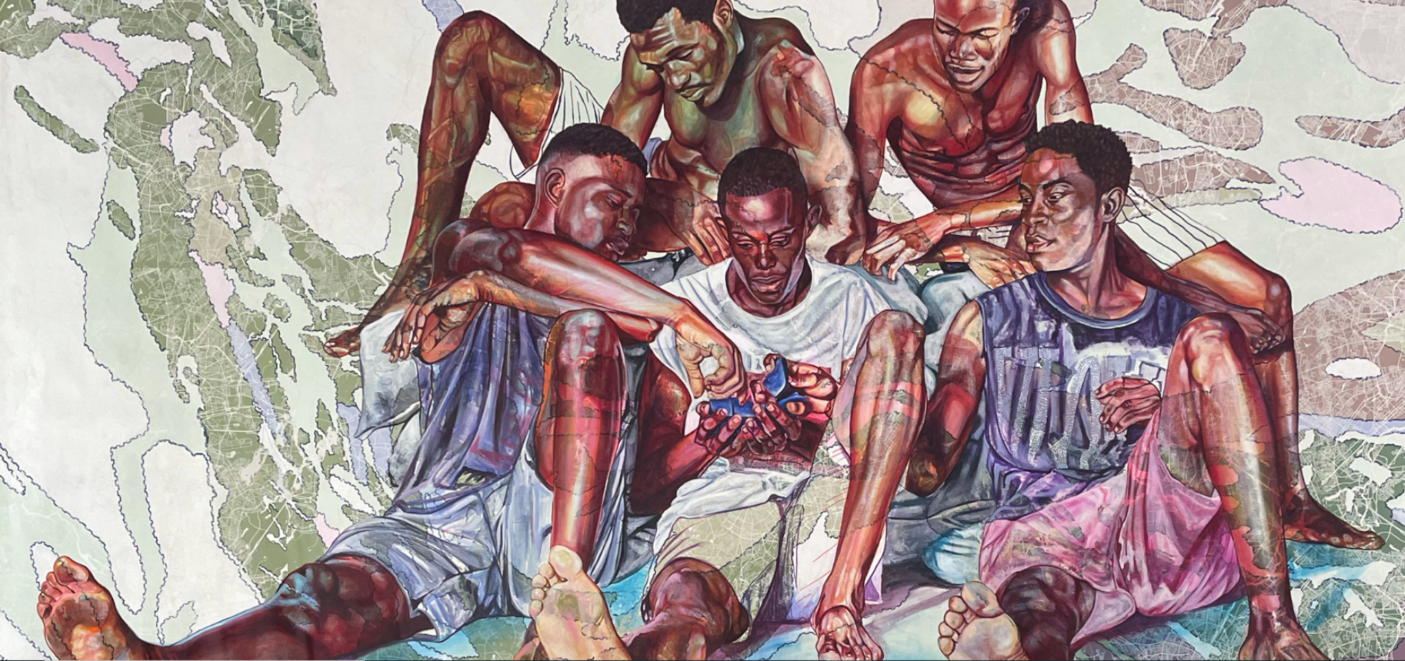 Cameroonian artist jean david nkot 1.