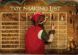 Toy making list   lapland uk.